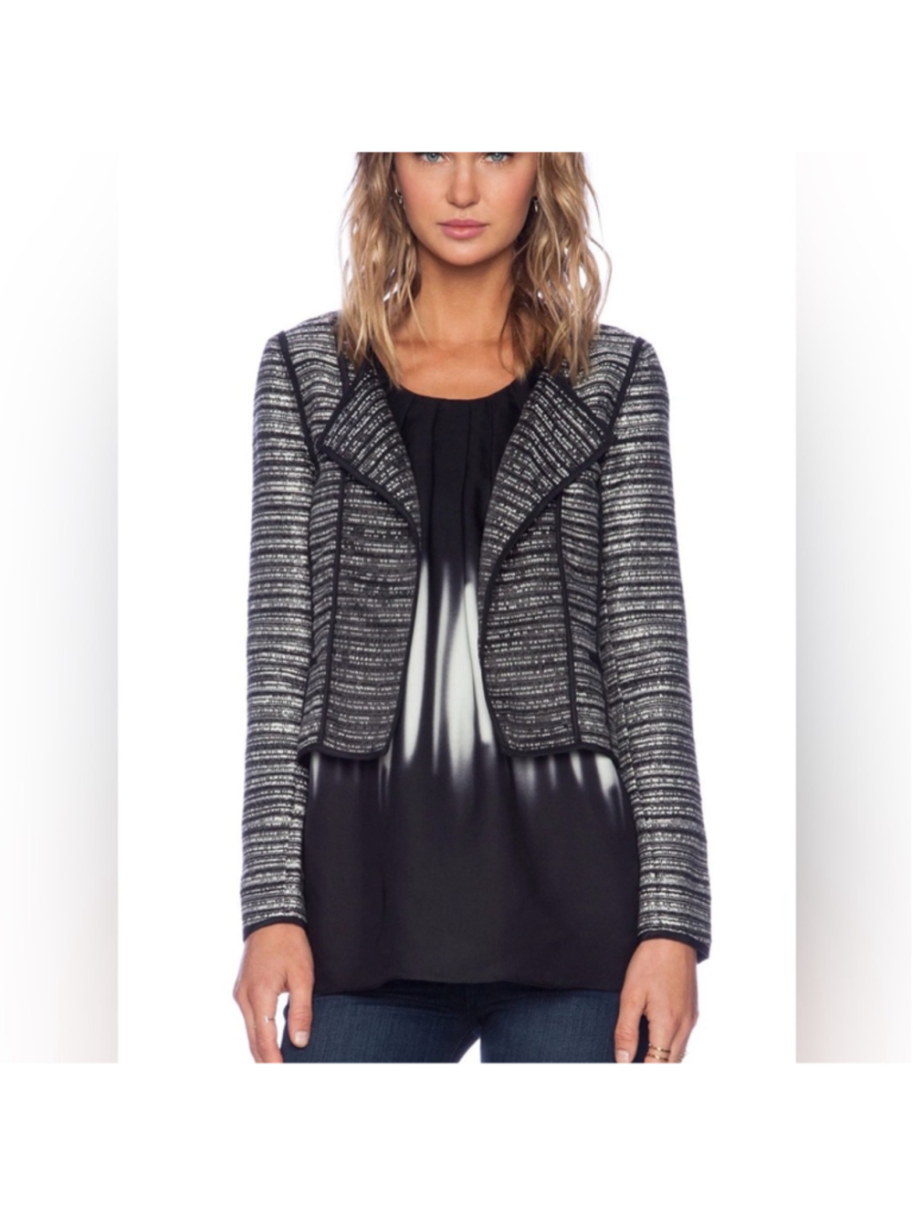 Milly Piped Cardigan/Jacket